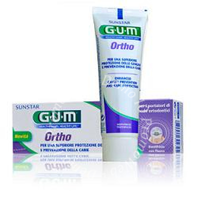 Gum ortho gel dentifricio 75 ml