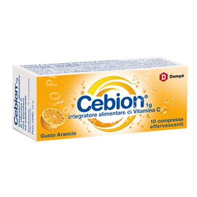 Cebion effervescenti vitamina c arancia 10 compresse